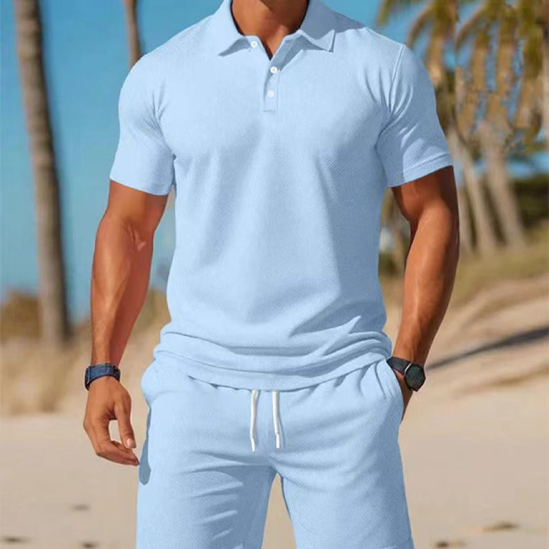 👕 LIMITED-TIME 50% RABATT! ✨ Herren Sommer-Set – Polo & Shorts, Leicht, Sportlich ✨