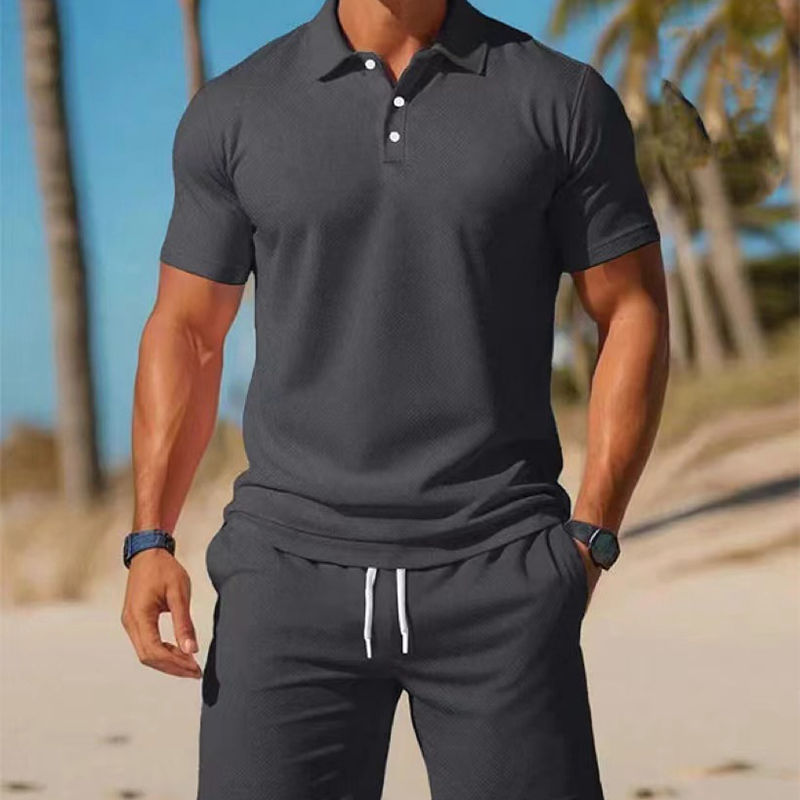 👕 LIMITED-TIME 50% RABATT! ✨ Herren Sommer-Set – Polo & Shorts, Leicht, Sportlich ✨