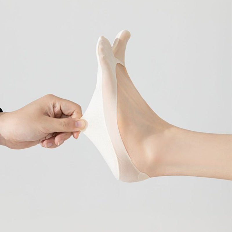 Atmungsaktive, unsichtbare Zehensocken für Damen