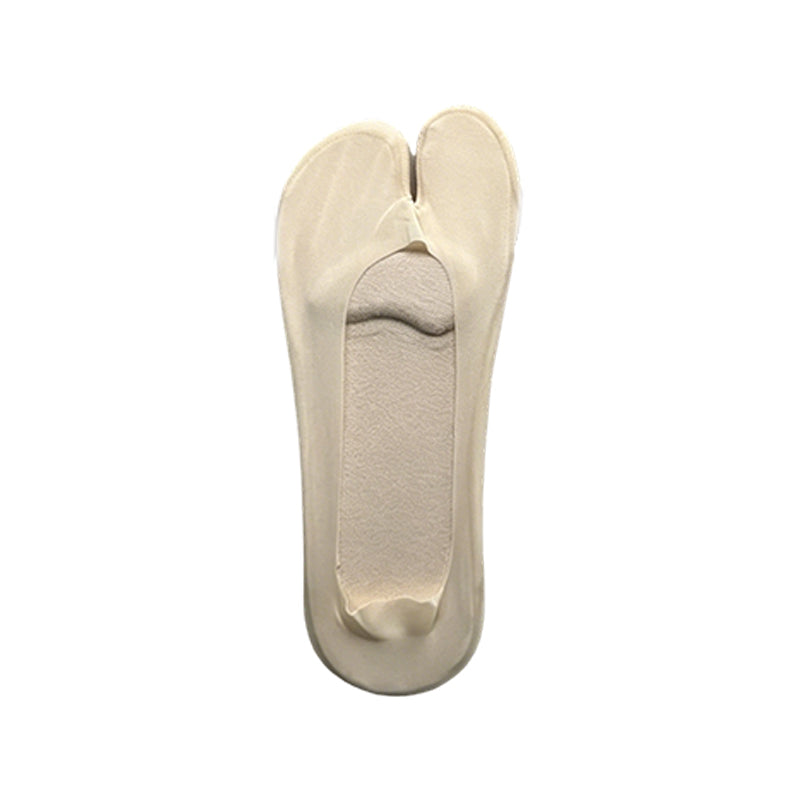 Atmungsaktive, unsichtbare Zehensocken für Damen