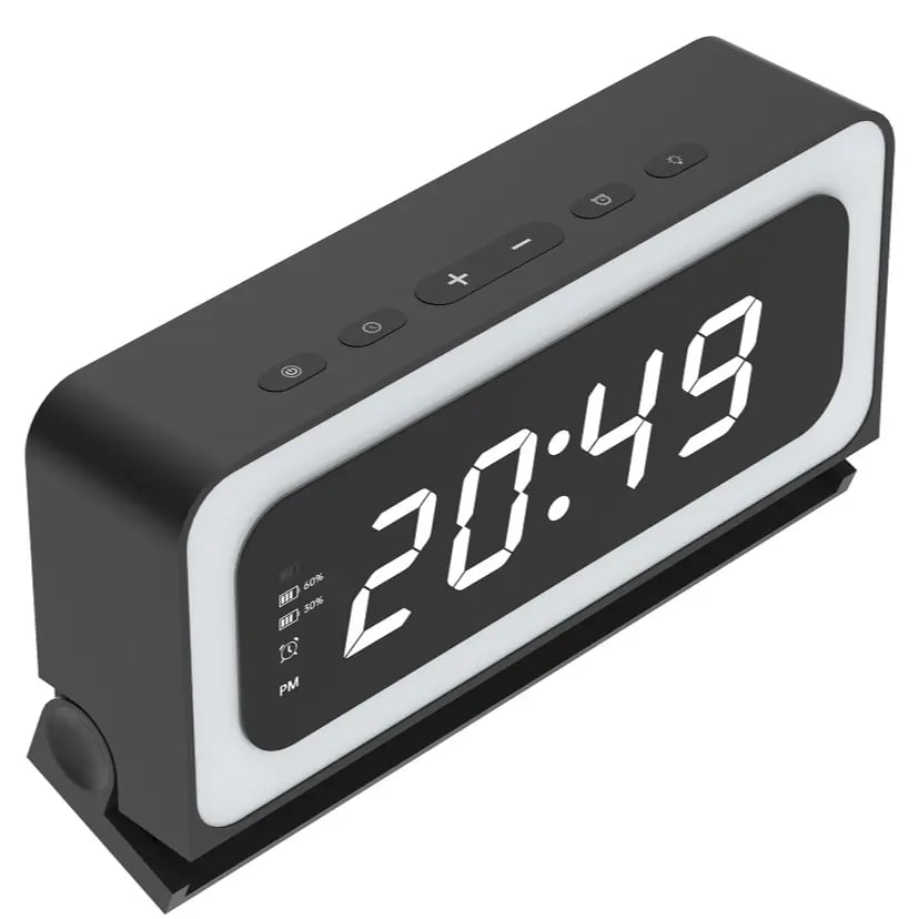 🔥Intelligente digitale Uhr mit Kamera und Dualband-WLAN (5 GHz und 2,4 GHz) | Heimüberwachungssystem mit Echtzeitüberwachung