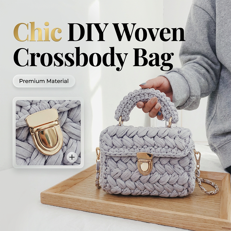 Complete DIY Crochet Bag Kit