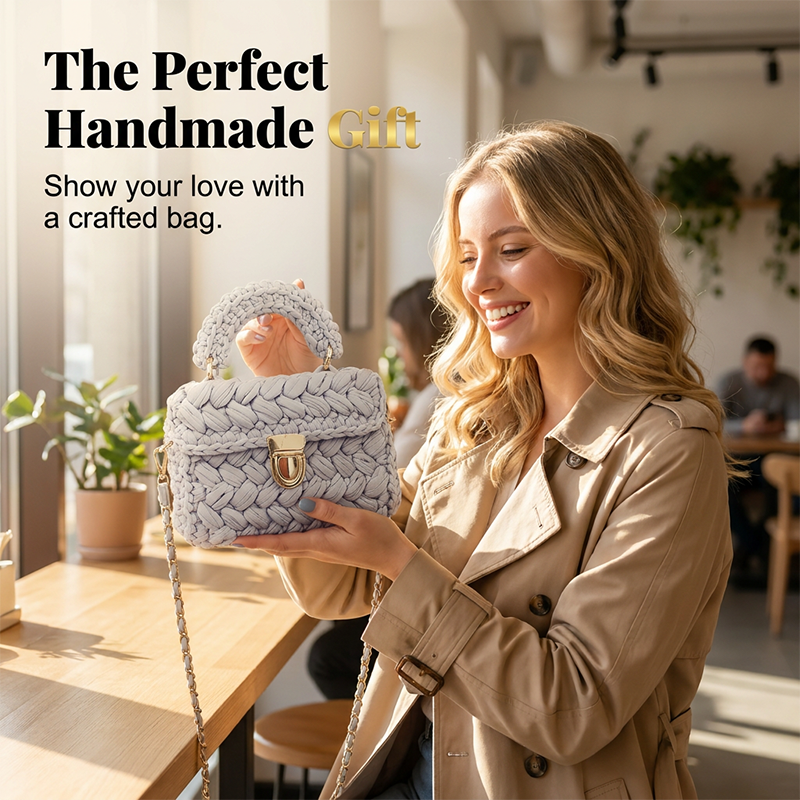Complete DIY Crochet Bag Kit
