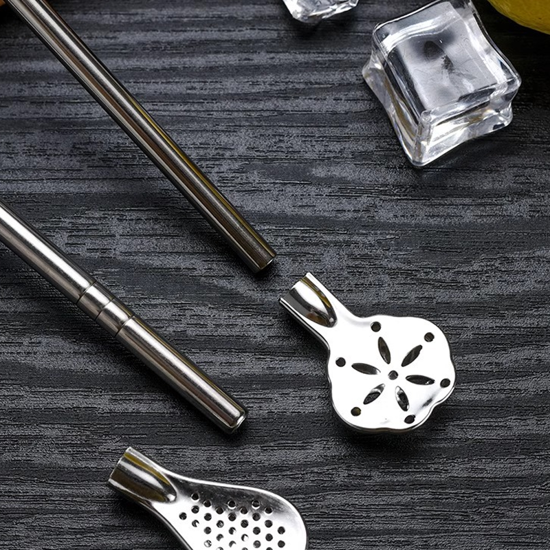 ZEITLICH BEGRENZT 50% RABATT! 2-in-1 Strohhalm-Löffel aus 304 Edelstahl – Trinkhalm & Rührlöffel in einem, abnehmbares Design & ökologisch wiederverwendbar