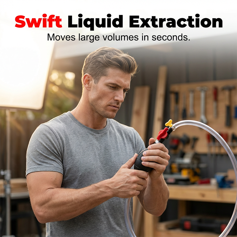 Gluschwein - Manual Siphon Pump with High-Flow Valve