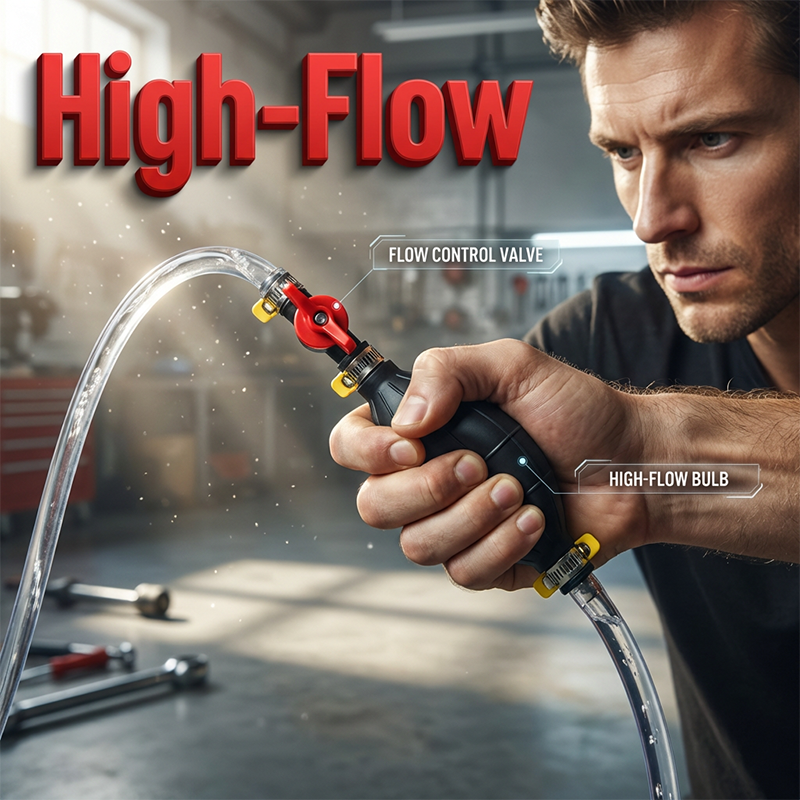 Gluschwein - Manual Siphon Pump with High-Flow Valve