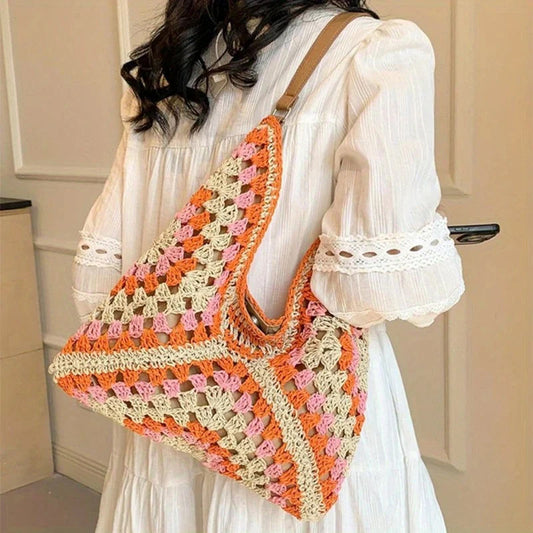 Gluschwein - 👜 LIMITED-TIME 50% OFF! ✨ Women's Woven Bag – Lightweight, Crochet, Casual ✨