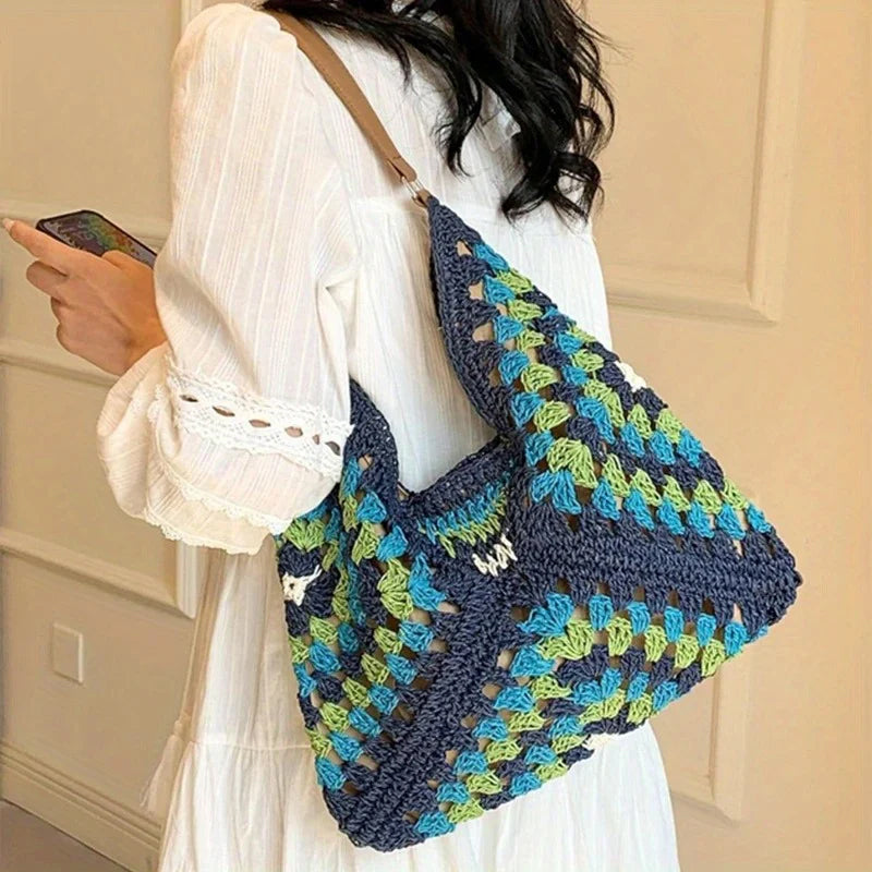 Gluschwein - 👜 LIMITED-TIME 50% OFF! ✨ Women's Woven Bag – Lightweight, Crochet, Casual ✨
