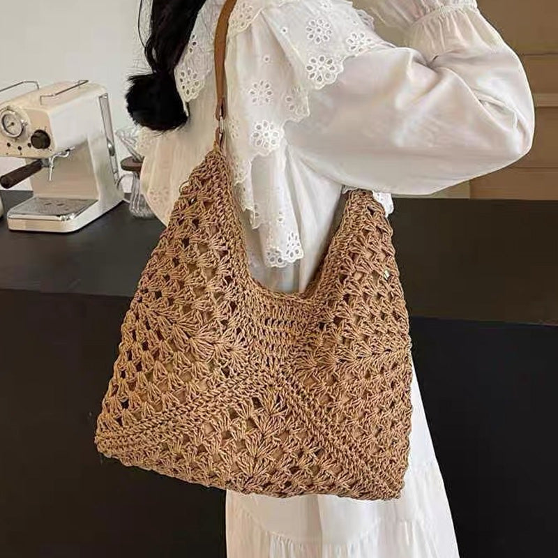 Gluschwein - 👜 LIMITED-TIME 50% OFF! ✨ Women's Woven Bag – Lightweight, Crochet, Casual ✨