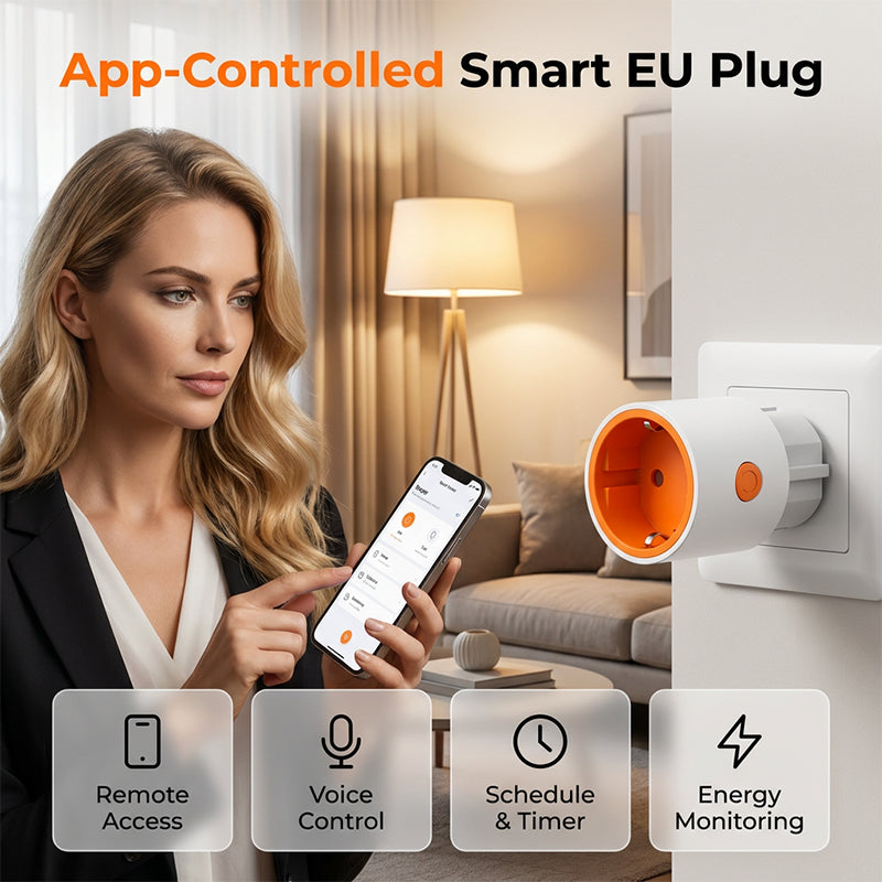 Mini Smart Wireless EU Plug