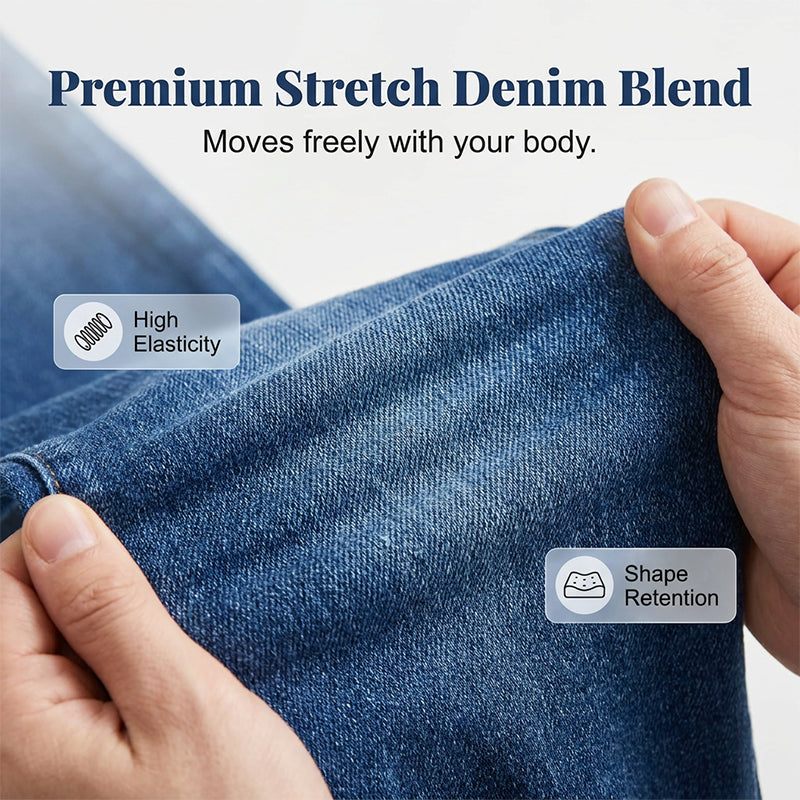 Gluschwein - 👖Skinny-Jeans für Damen mit hoher Taille und mehreren Knöpfen