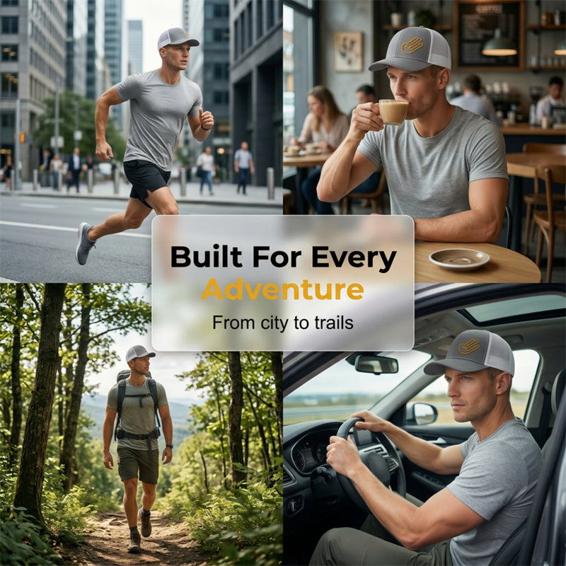 🧢 BEFRISTET 50% RABATT! ✨ Stilvolle Sport- & Freizeitkappe – Bequem, Leicht, UV-Schutz ☀️