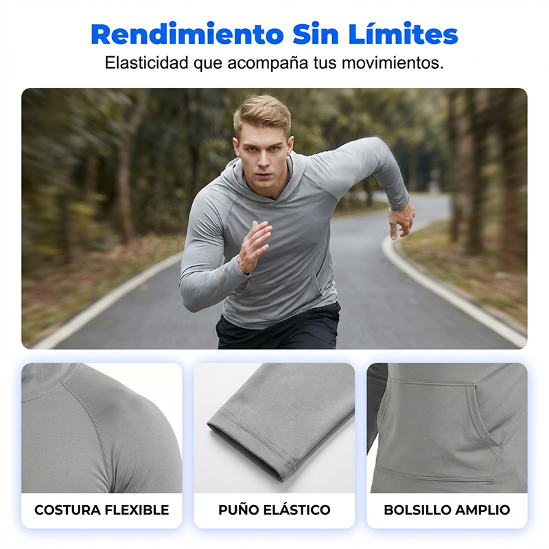 Gluschwein - ☀️ Herren Sonnenschutz-Hoodie mit UPF 50+ – Atmungsaktiv, Schnelltrocknend & mit integrierter Gesichtsmaske!