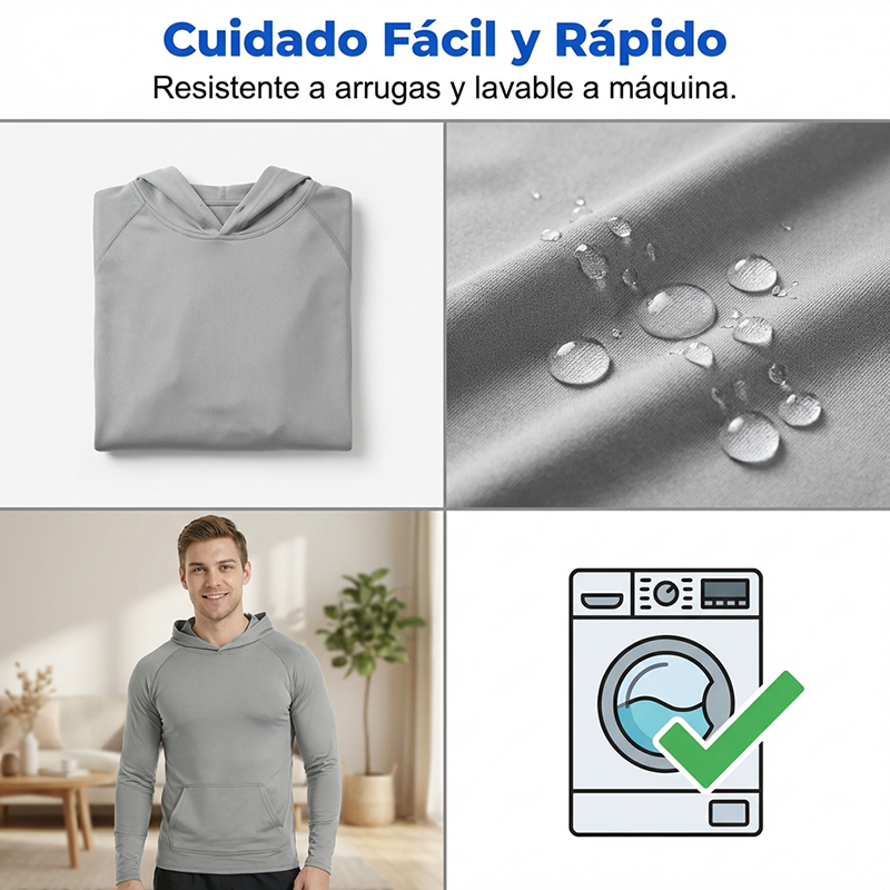 Gluschwein - ☀️ Herren Sonnenschutz-Hoodie mit UPF 50+ – Atmungsaktiv, Schnelltrocknend & mit integrierter Gesichtsmaske!