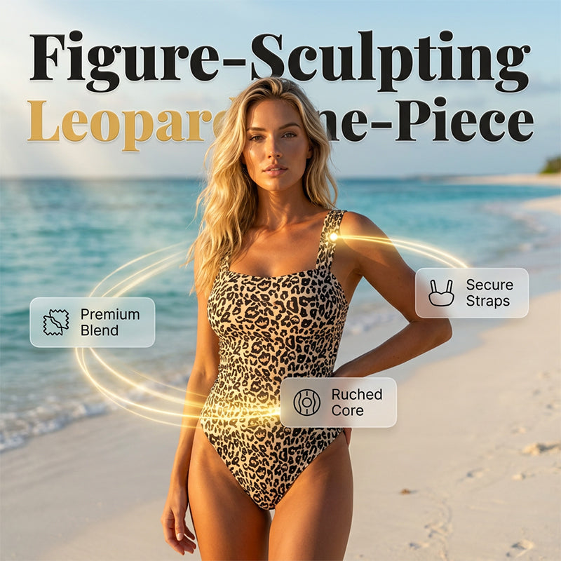 Women's Modern Printed One-Piece Swimsuit