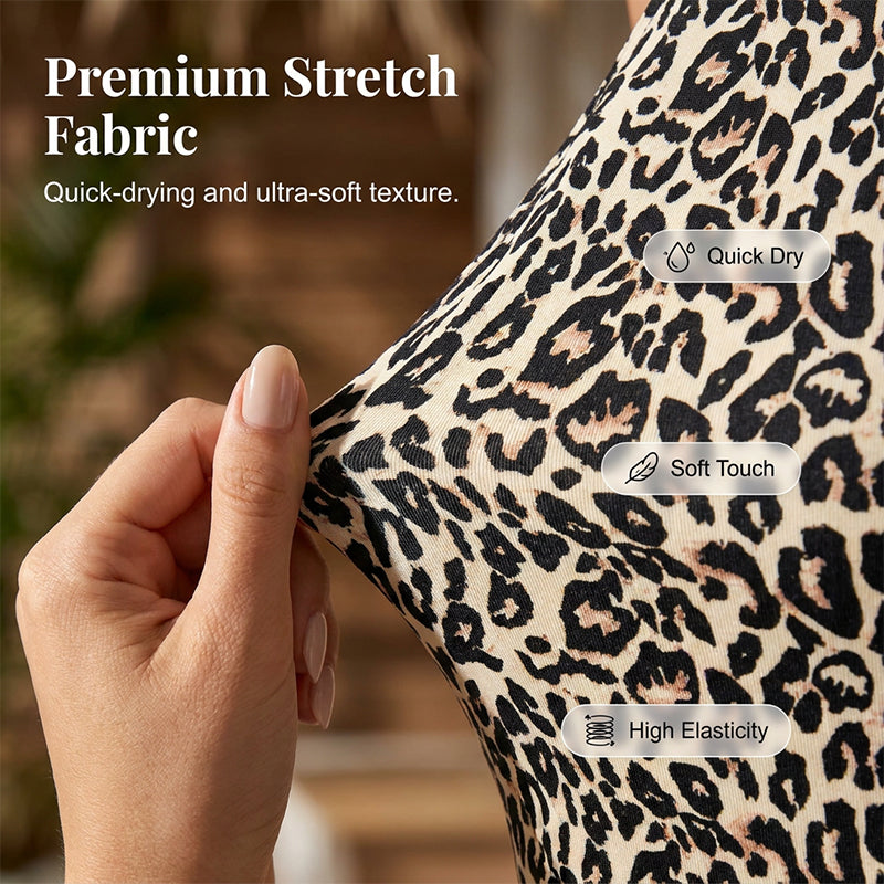Women's Modern Printed One-Piece Swimsuit