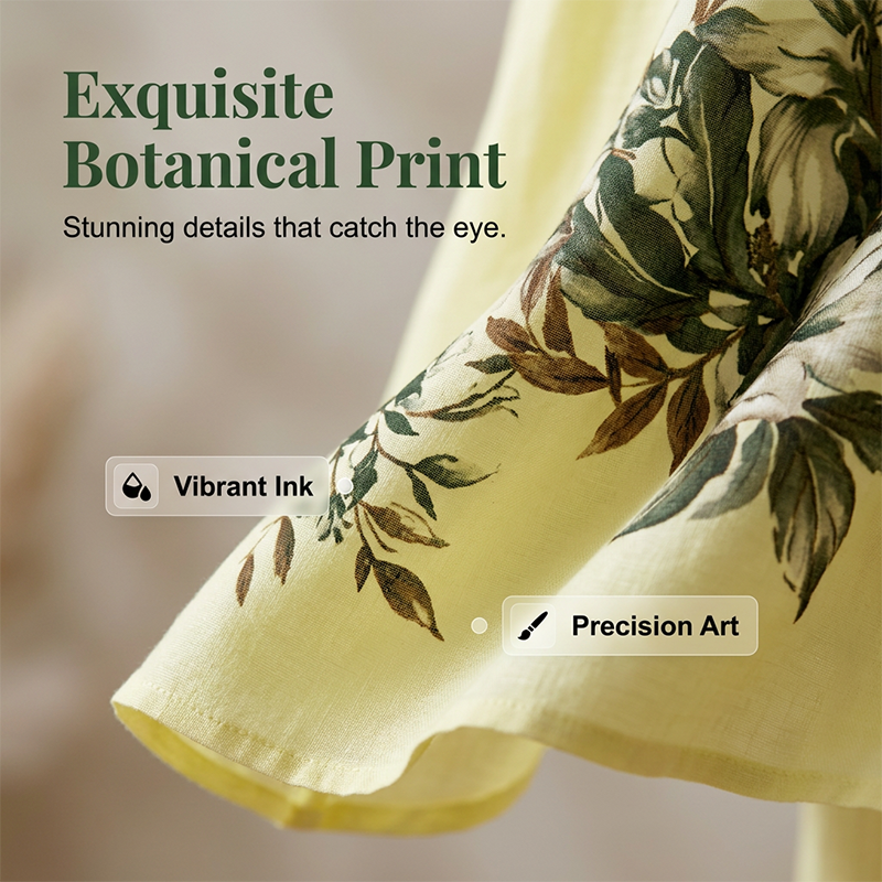 Set mit Hemd und Hose mit kunstvollem Blumenmuster