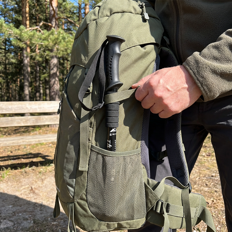 ⛰️ Verstellbarer Trekkingstock aus Aluminiumlegierung – Langlebig, stoßdämpfend, leicht 🌲