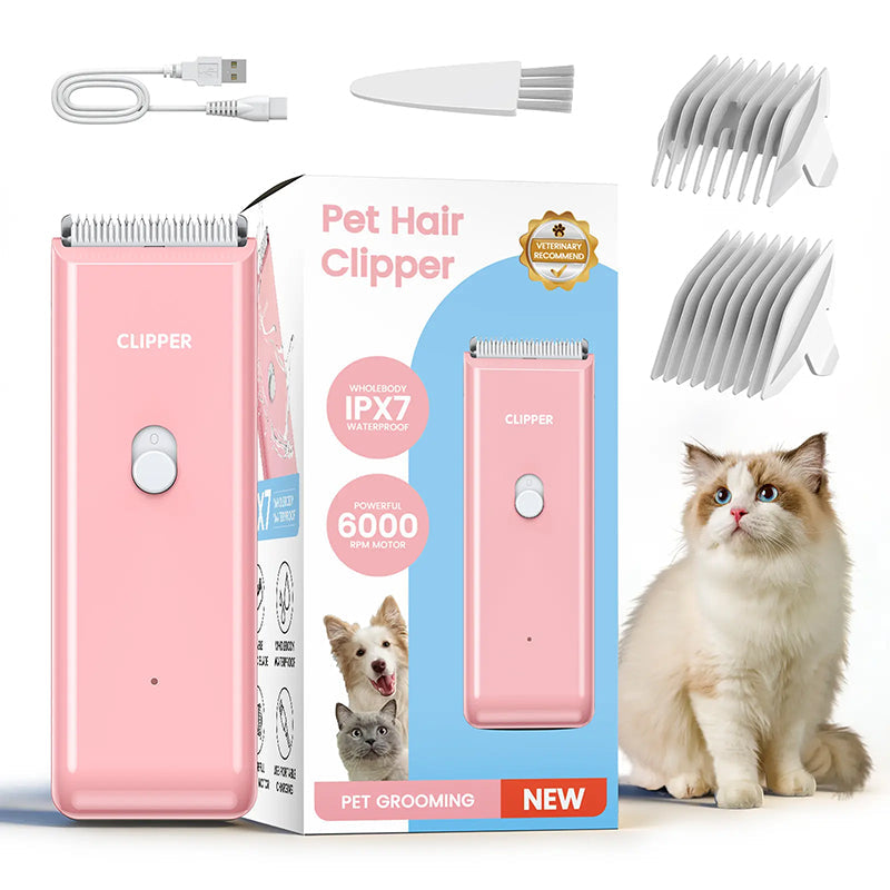 📢📢50 % RABATT!! ⏰Leise, kabellose Tierhaarschneidemaschine🐶🐱