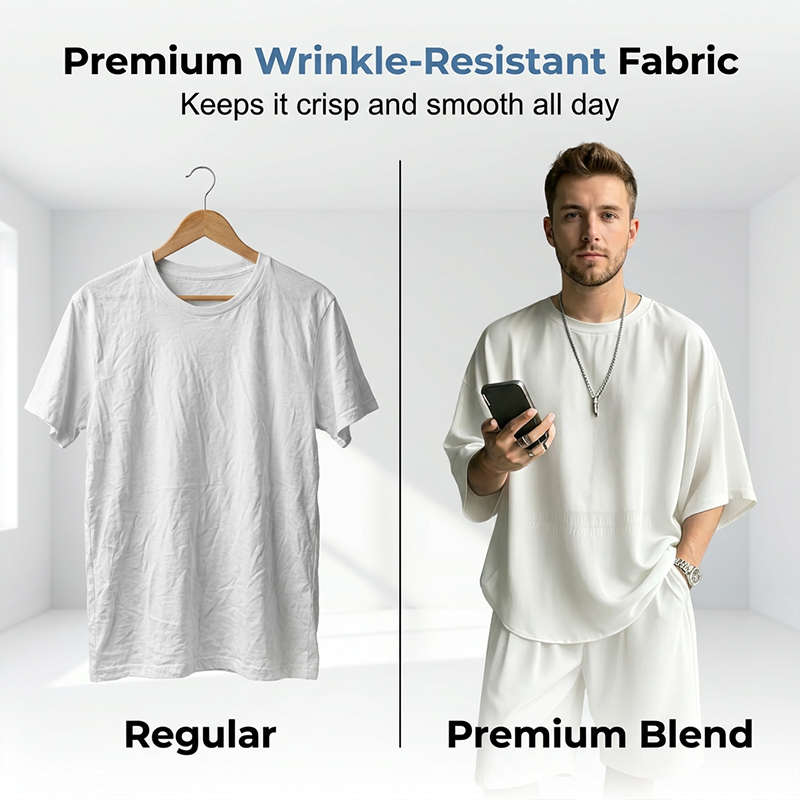 🔥 NUR JETZT: -50% 💥 Herren 2-teiliges Oversize Set 👕 2026 Neuheit – bequem, cool & perfekt für den Sommer 😎