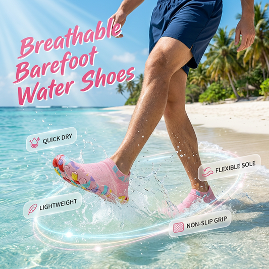 Gluschwein - ⚡ 50% RABATT! Leichte Barefoot Wasserschuhe – Rutschfest, schnell trocknend & für Fitness & Strand!