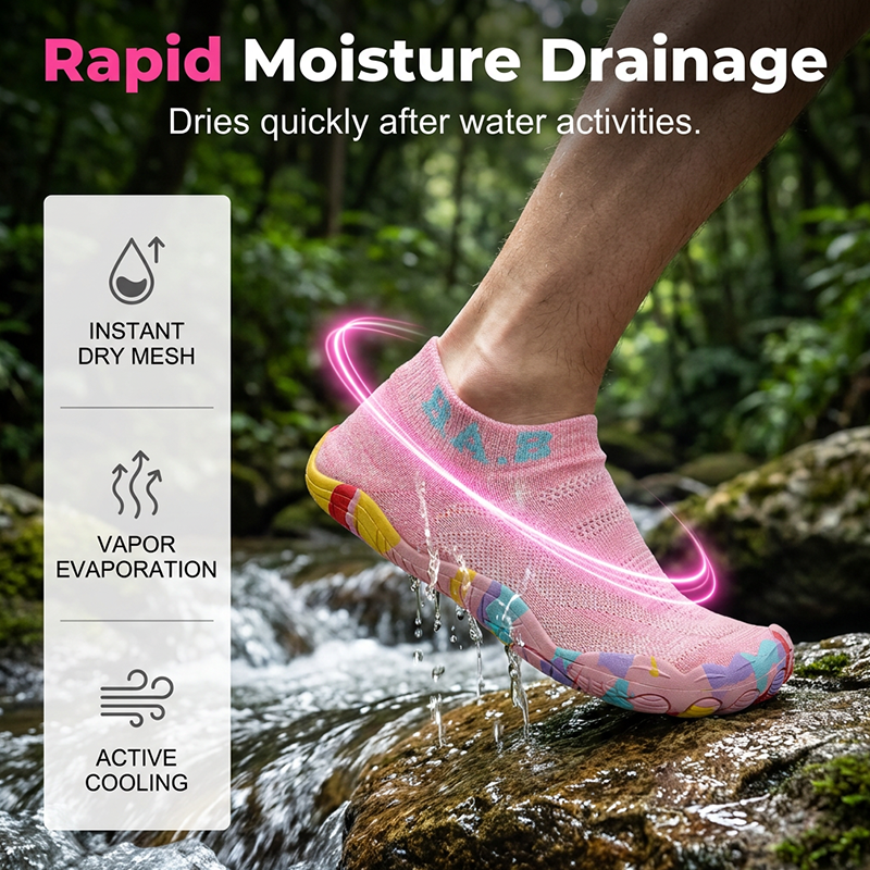 Gluschwein - ⚡ 50% RABATT! Leichte Barefoot Wasserschuhe – Rutschfest, schnell trocknend & für Fitness & Strand!