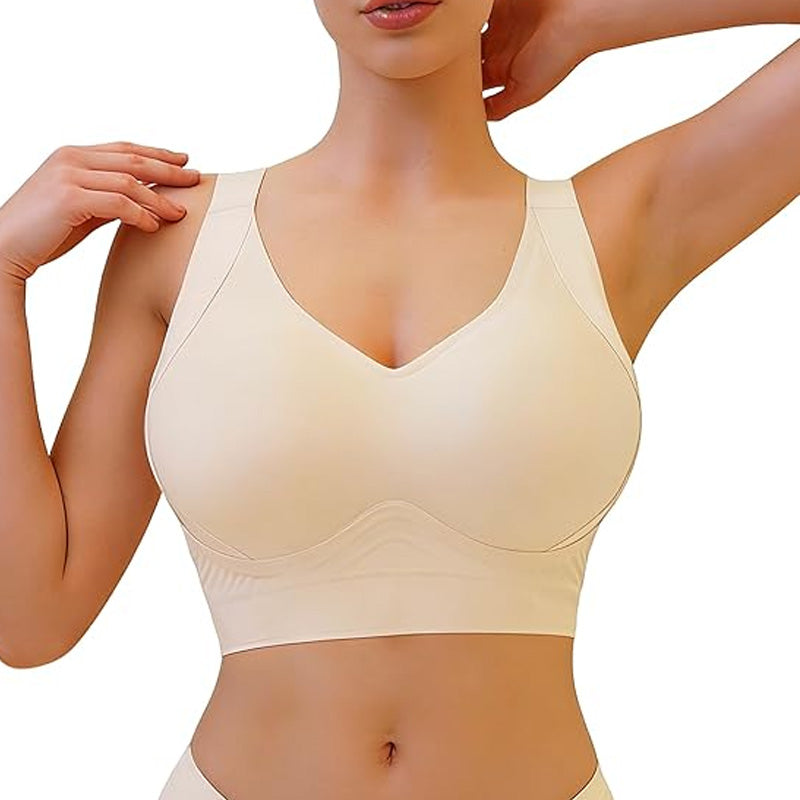 👙 BEFRISTET 50% RABATT! ✨ Nahtloser Push-up-BH – W-Stütze, 3cm Träger, 7-Reihen 👌