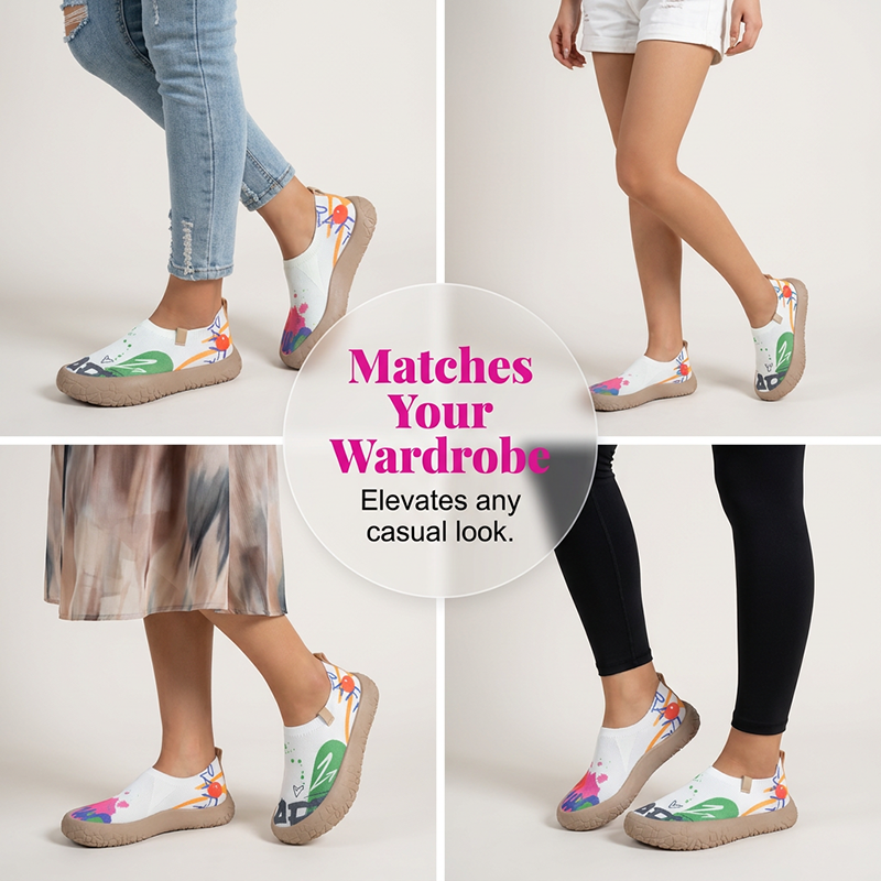 🏃‍♀️💨 49% RABATT! Damen Slip-On Wanderschuhe – Leicht, atmungsaktiv & farbenfrohes Design!