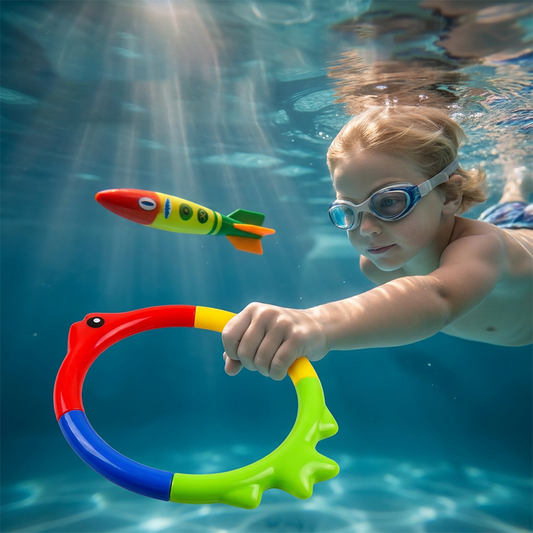 Gluschwein - Underwater Swimming & Diving Toy Kit for Kids