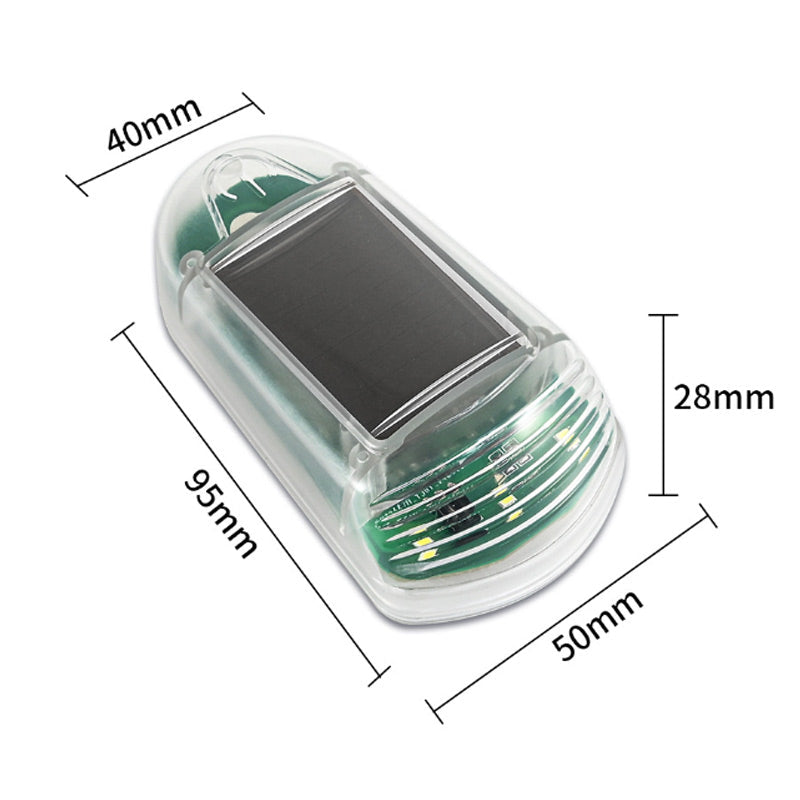 Gluschwein - Colorful LED Solar Powered Car Roof Light