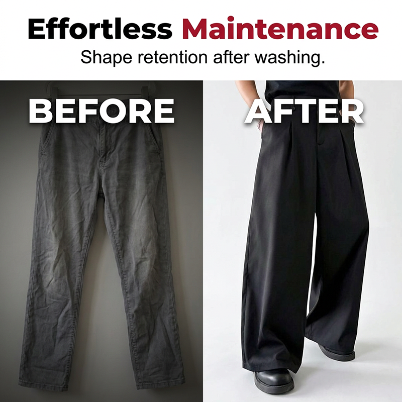 Gluschwein - ⏳Limited-time 50% off⏰Men's Classic Fit Wide-Leg Suit Trousers