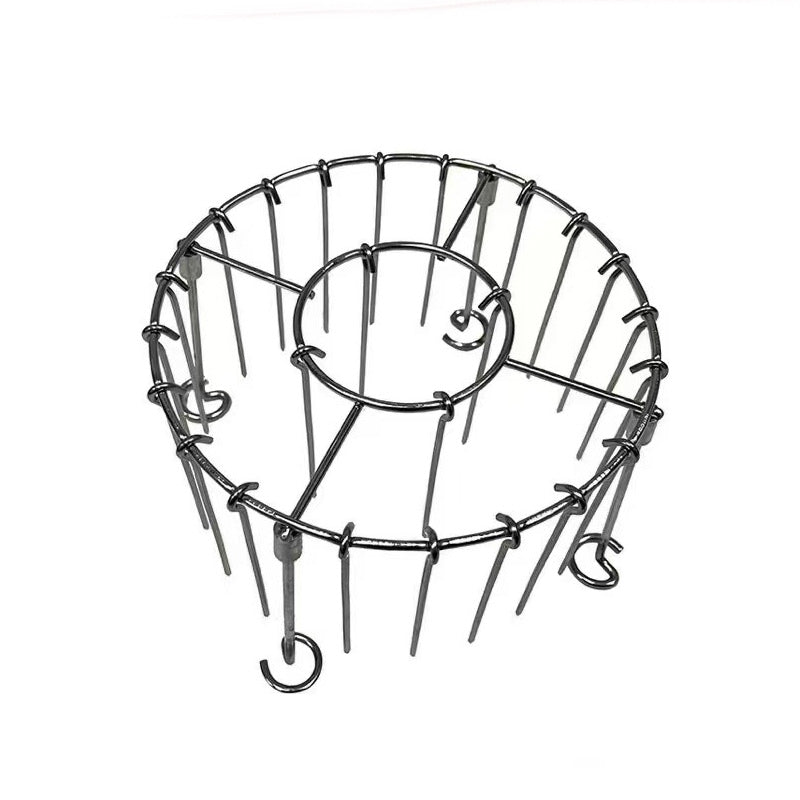 Gluschwein - Stainless Steel Round Oven Grill with Skewer