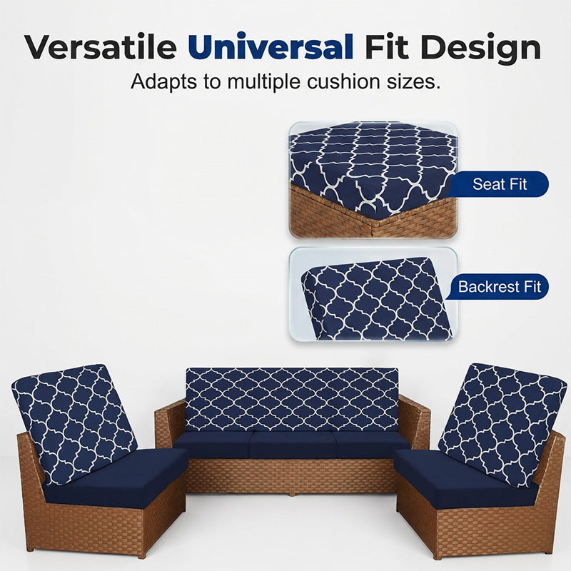 Gluschwein - Bezug für Gartensofaauflagen – wasserabweisend, UV-beständig & passgenau – ideal für Polster auf Terrasse, Balkon & im Garten☀️🏡