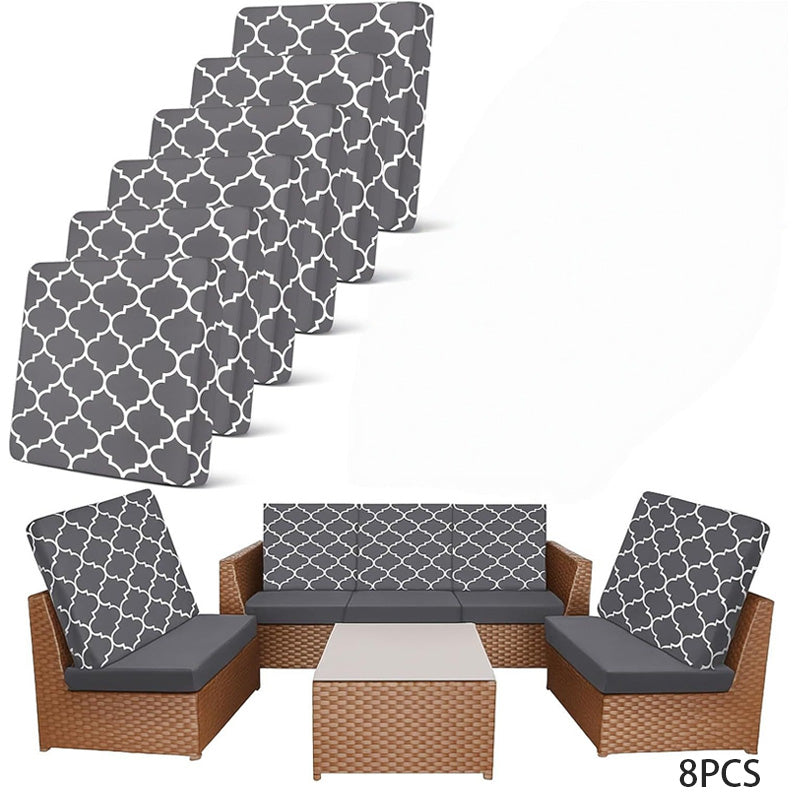 Gluschwein - Bezug für Gartensofaauflagen – wasserabweisend, UV-beständig & passgenau – ideal für Polster auf Terrasse, Balkon & im Garten☀️🏡