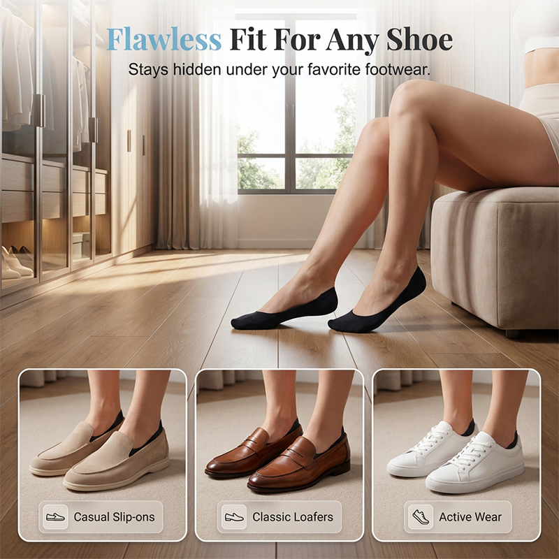 Gluschwein - Ultra-Low Cut Cooling Liner Socks for Women