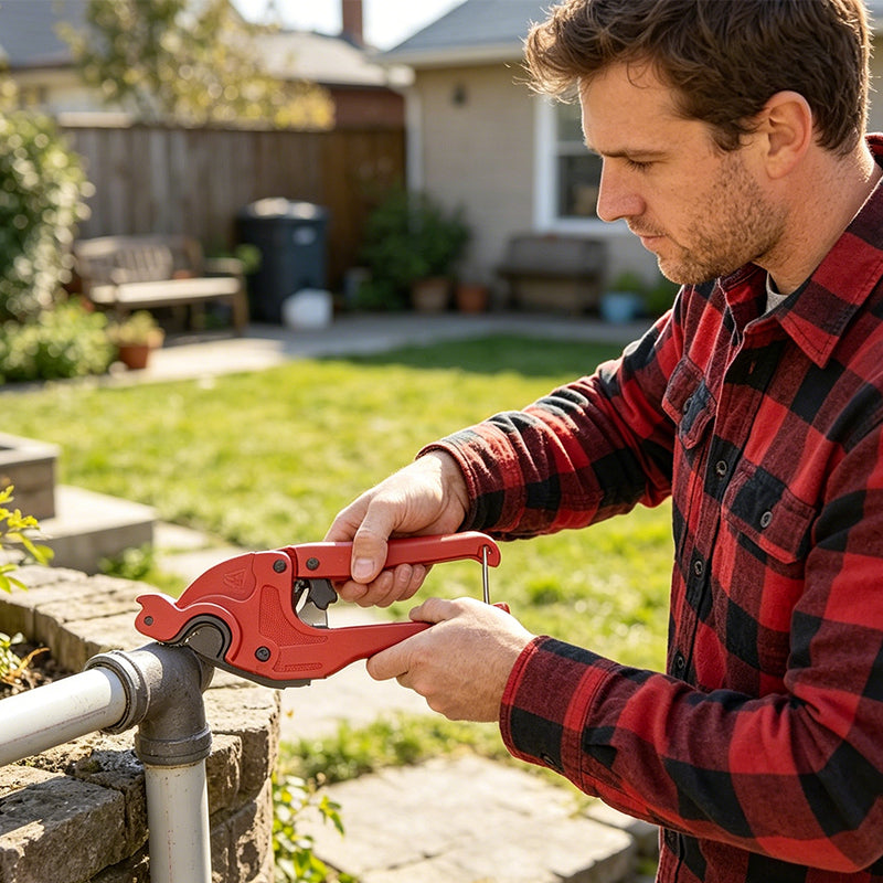 Gluschwein - Heavy-Duty Ratcheting Pipe Cutter