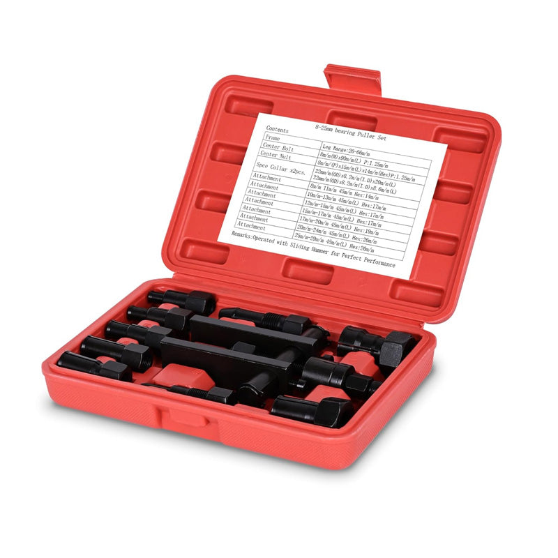 🔧 50% RABATT! 🏍️ 10-tlg Motorrad Lagerabzieher Werkzeugset – Robuste Qualität, einfache Handhabung & passend für verschiedene Innendurchmesser – perfekt für Heimwerker und kleine Werkstätten 🛠️