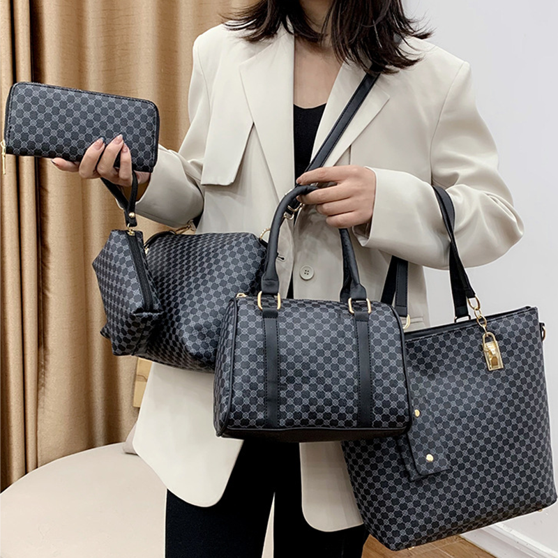 🔥40 % RABATT👜 6-teiliges Taschenset | ✨ Hochwertiges PU-Leder · Klassisch, strapazierfähig und pflegeleicht🎒