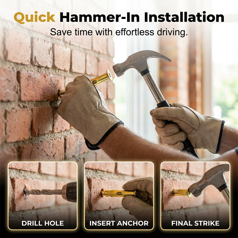 Hammerbohrer für Beton und Ziegel