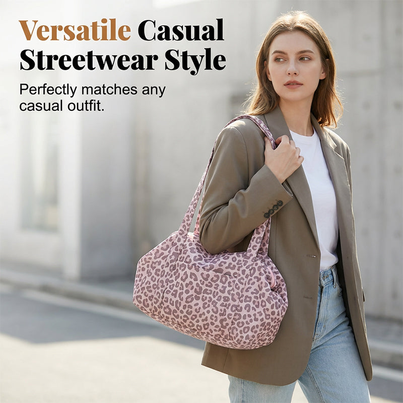 Leopard Print Tote Bag for Women