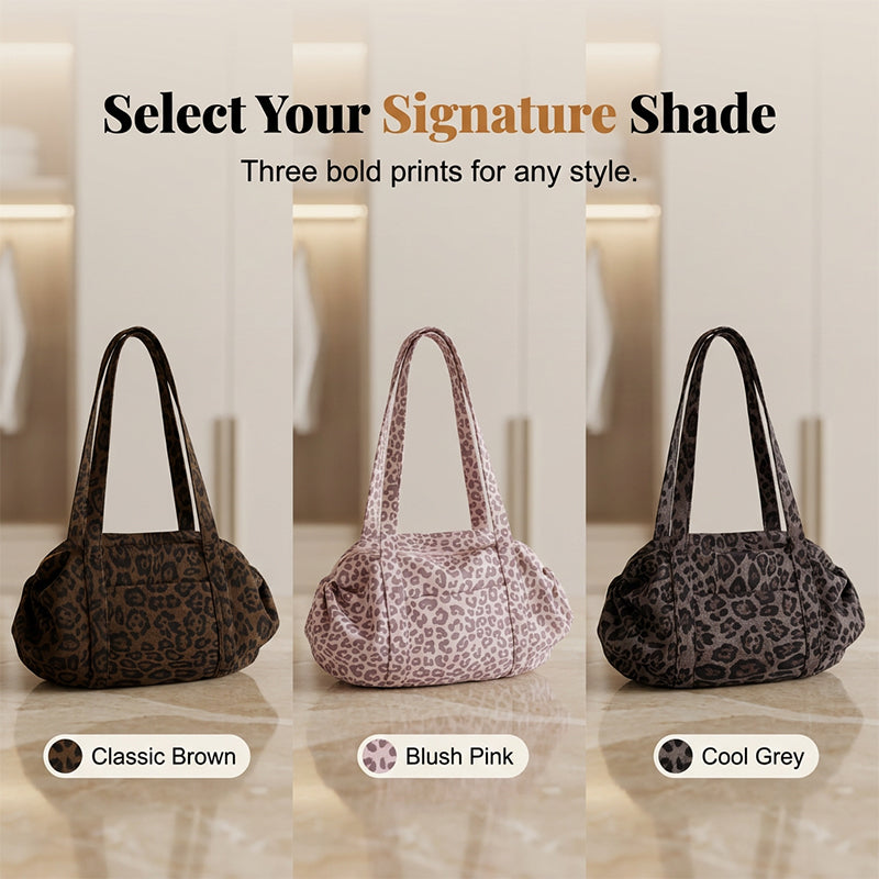 Leopard Print Tote Bag for Women