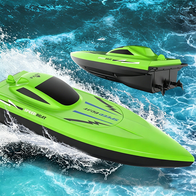 🎮 🚢HALBER PREIS! 2.4G High-Speed RC-Rennboot mit Dual-Motoren 🌊 ⚡ –50% RABATT（Angebot des Tages）