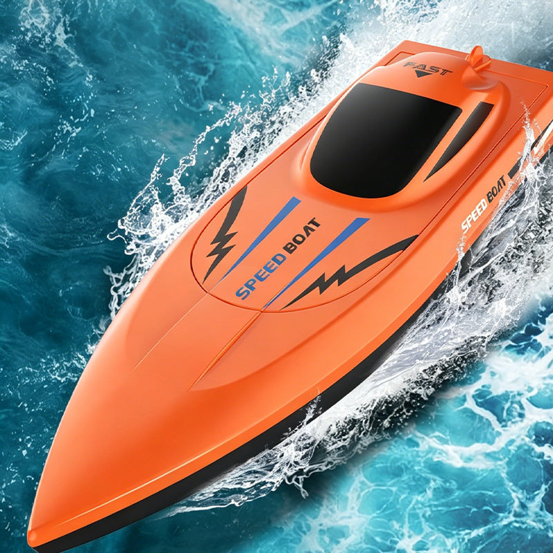 🎮 🚢HALBER PREIS! 2.4G High-Speed RC-Rennboot mit Dual-Motoren 🌊 ⚡ –50% RABATT（Angebot des Tages）