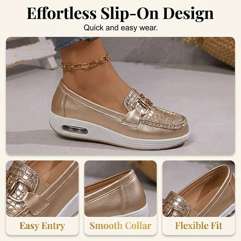 Bequeme Slipper für Damen mit dicker Sohle
