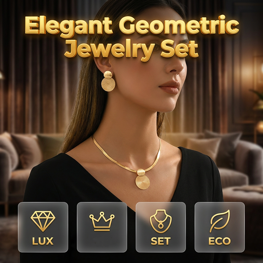 Gluschwein - ✨Modernes geometrisches Schmuckset