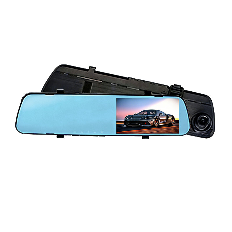 📹 🔄 Dual-Lens Rückblickspiegel-Dashcam – Klare Aufnahmen, einfache Montage 🚗 ✨