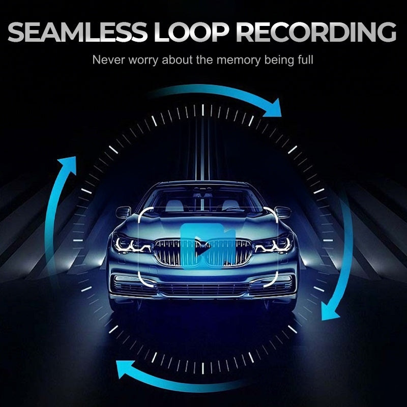 📹 🔄 Dual-Lens Rückblickspiegel-Dashcam – Klare Aufnahmen, einfache Montage 🚗 ✨