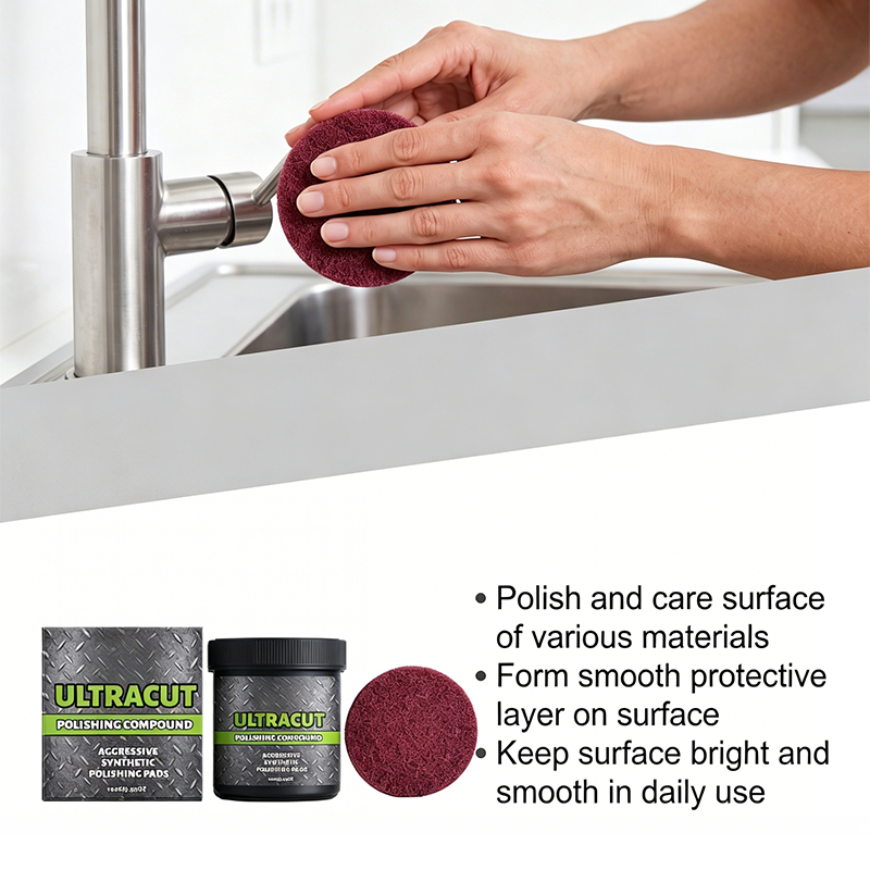 📢📢50 % Rabatt!!🥳 💞 50K+ VERKAUFT! ⚡✨ All-in-One Oberflächenpolitur mit Polierpad