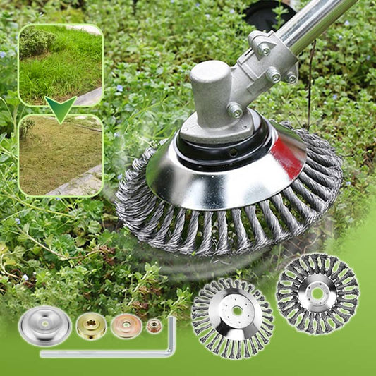 Gluschwein - 💥🌱⚙️Verschleißfestes Mähkopf-Set für Freischneider | Abriebfester Ersatzmähkopf für alle gängigen Freischneider