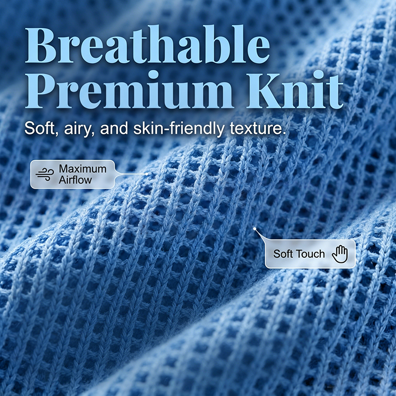 🔥50 % Rabatt! 🧶 Damen Kurzarm-Strickbluse mit Knöpfen – Gratis Halskette als Geschenk!